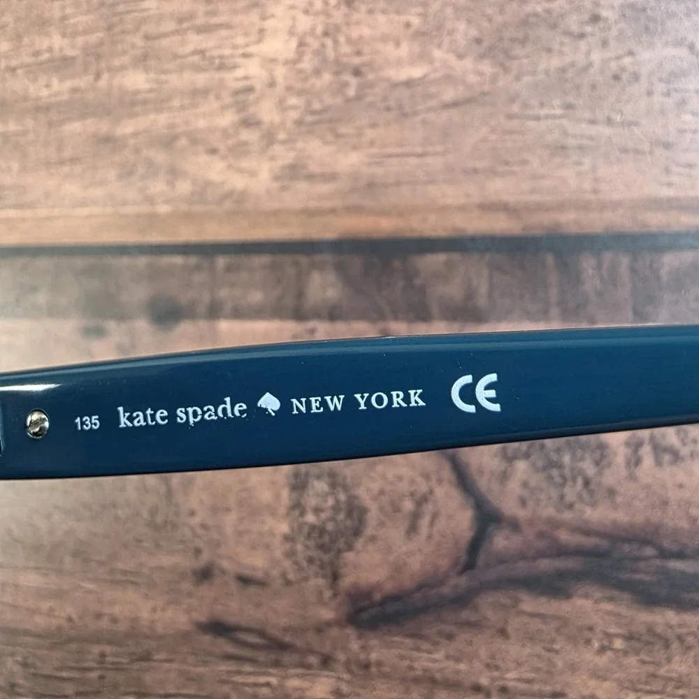 Kate Spade Alease X58 Cat Eye Eyeglasses Teal‎ Tortoiseshell Gold 135mm Frames